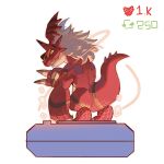  765_nanami absurdres digimon digimon_(creature) digimon_(virtual_pet) dragon full_body growmon growmon_x-antibody highres horns long_hair no_humans simple_background virtual_pet_(toy) white_background white_hair wireframe yellow_eyes 