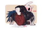 absurd_res anal_fluids anal_prolapse anus balls black_body black_skin blush bodily_fluids clothing cydonia_xia excessive_anal_juice footwear gameplay_mechanics genitals gloves gui hand_on_anus handwear health_bar hi_res holding_anus hollow_knight_(franchise) humanoid male muscular muscular_arms not_furry not_furry_focus nude penis prolapse red_anus socks solo stretched_anus team_cherry tears tears_of_pain the_knight_(hollow_knight) thick_arms thick_penis thick_thighs wet wet_clothing wet_footwear wet_socks white_clothing white_gloves white_handwear