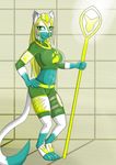  anthro armor cat color drawing feline female gtoyaannno hair invalid_color mammal power solo 