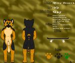  balls ballsack bigger_version_at_the_source blush cub digitigrade four_toes male model_sheet rileyzenova sheath shy skateboard young 