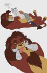 absurd_res anon anonymous_character bestiality cajuzinho02 disney duo felid feline female female_on_feral feral hi_res human human_on_feral interspecies interspecies_romance kovu_(the_lion_king) lion male male/female mammal mane pantherine paws the_lion_king