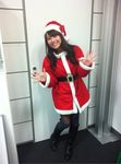  asakura_azumi azumin cosplay santa_claus tagme 