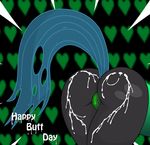  &lt;3 anthro bent_over big_butt butt changeling cum cum_on_butt english_text equine female friendship_is_magic holidays jrvanesbroek mammal my_little_pony presenting presenting_hindquarters pussy queen_chrysalis_(mlp) solo text valentine&#039;s_day valentine's_day 