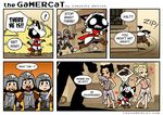  &lt;3 assassin&#039;s_creed assassin's_creed cat clothing comic computer dialog english_text feline female gamer_cat gamercat haystack humor male mammal open_mouth samantha_whitten sword templar text the_truth ubisoft video_games weapon 