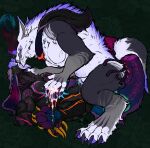 absurd_res alien animal_genitalia animal_penis anus asphyxiation bent_legs big_clitoris bodily_fluids canid canine canine_genitalia canine_penis choking claws clitoris cum cum_drip cum_from_mouth cum_from_nose cum_from_penis cum_in_ass cum_in_mouth cum_in_nose cum_inside cum_on_face cum_on_feet cum_on_paw cum_on_pawpads cum_on_penis cum_on_self dex_(weredemo) deziyonix_(yonnixart) dripping egg egg_in_ass egg_insertion ejaculation eyeless feet fingering foot_fetish genital_fluids genitals hands-free hi_res hindpaw knot knotted_penis leg_markings leg_scar legs_up licking long_claws lying mammal markings monster mythological_canine mythological_creature mythology nonbinary_(lore) on_back oral oral_orgasm oral_penetration orgasm oviposition pawpads paws penetration penile penile_penetration penile_spines penis raised_tail scar scars_all_over scars_on_chest shigarshil smog smoking smoking_during_sex spiked_penis spikes spikes_(anatomy) spread_legs spreading striped_markings striped_tail stripes tail tail_anus tail_genitals tail_markings tail_tuft tail_vulva tendril_pussy tendrils thigh_scar tongue tongue_out tuft unusual_anatomy unusual_genitalia_placement unusual_tail unusual_vulva_placement urethral urethral_fingering urethral_penetration vulva werecanid werecanine werecreature werewolf yonnixart