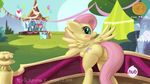  2014 anthro anthrofied balloons banner bent_over big_macintosh_(mlp) blush breasts butt cutie_mark equine female feral fluttershy_(mlp) friendship_is_magic fur group hair horn horse long_hair looking_at_viewer looking_back mammal my_little_pony onetrickpony outside pegasus pink_hair pony rarity_(mlp) side_boob toe-tapper_(mlp) torch_song_(mlp) unicorn wings yellow_fur 