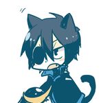  animal_ears chibi eyepatch lowres male_focus masamune pop'n_music solo yuzuki_gao 