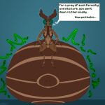  abdomen_vore absurd_res anthro arthropod arthropod_abdomen bloated bulge death digestion digestion_implied digestion_noises fatal fatal_vore fly_(animal) hi_res huge_abdomen huge_abdominal_bulge inflated_belly inflation insect looking_at_viewer male mosquito multi_arm multi_limb mythology proboscis_(anatomy) robot_voice sitting sitting_on_ground solo solo_focus unusual_vore vore waismuth 