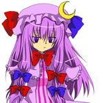  bad_id bad_pixiv_id crescent hat imo_kenpi long_hair lowres patchouli_knowledge purple_eyes purple_hair ribbon solo touhou 