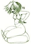  artist_request ekans fangs lowres midriff moemon monochrome navel open_mouth personification pokemon simple_background sketch snake source_request tail white_background 