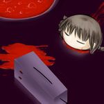  bangs blood dark madotsuki severed_head shimo_(depthbomb) tokuto-kun yume_nikki 