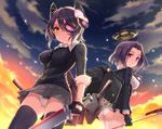  2girls harimoji kantai_collection panties tatsuta_(kancolle) tenryuu_(kancolle) underwear 