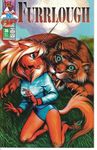  cloud comic cover english_text equine female furrlough grass green_eyes horn mammal open_mouth saber-toothed_tiger sky stephan_peregrine text unicorn wide_eyed wide_eyes 