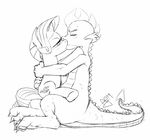  cutie_mark dragon equine female friendship_is_magic horn horse intimate kissing male mammal my_little_pony pia-sama pony rarity_(mlp) romantic size_difference spike_(mlp) unicorn 