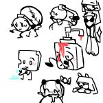 7_characters all_the_way_through alternate_species ambiguous_gender animate_inanimate anthro ball bangs bodily_fluids bomb bow_accessory bra broken_glass bubble clothed clothing cum cum_bubble cum_in_mouth cum_inside deethedr0p_(artist) drooling dynamite_(object_oppose) ears_up erection eww explosives eyelashes fellatio female first_person_view genital_fluids genital_markings genitals girly_ball_(object_oppose) glass gooning gripping_hair group gynomorph gynomorph/female hair happy happy_sex human humanized humanoid intersex intersex/female leaking_cum looking_at_viewer machine male male/female male/male mammal markings not_furry object_oppose object_shows offscreen_male old_artwork oral oral_penetration panties pantsless paws penetration penile penis penis_markings phone_(object_oppose) pulling_hair relieved resting robot saliva sex shocked soap_bottle soap_bottle_(object_oppose) spiral spiral_eyes sponge sponge_(object_oppose) sweater tail tail_pull taoism_(object_oppose) tennis_ball topwear touching_hair turtleneck underwear