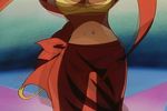  90s animated animated_gif navel power_stone rouge_(power_stone) 