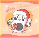 2025 2_fingers anthro beady_eyes belly blush blush_lines border christmas christmas_clothing christmas_headwear christmas_present circle circle_eyebrows clothing colored digital_drawing_(artwork) digital_media_(artwork) english_description english_text eyebrows featureless_crotch featureless_feet feet female fingers floppy_ears front_view fuposey fuposey_(fuposey) fur gift grey_belly grey_eyebrows grey_eyes grey_nose hand_pawpads hat hat_only headgear headgear_only headwear headwear_only holding_gift holding_object holidays lagomorph leporid light lighting long_ears looking_at_viewer lop_ears mammal mostly_nude mostly_nude_anthro mostly_nude_female multicolored_body multicolored_fur open_mouth open_smile pawpads pink_pawpads pink_tongue rabbit red_clothing red_hat red_headwear santa_hat semi-anthro shaded simple_background small_nose smile smiling_at_viewer soft_shading solo standing tan_background text tongue two_tone_body two_tone_fur whiskers white_body white_fur yellow_border