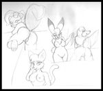  bagi_the_monster_of_mighty_nature bath bathhouse bent_over boko breasts canine chest_tuft coleen female fifi fifi_la_fume fur looking_at_viewer mammal monochrome nipples nude presenting pussy reddragonkan road_rovers skunk standing tiny_toon_adventures tiny_toons traditional_media tuft warner_brothers water 