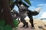abs absurd_res anahi_viron anthro balls beach big_breasts black_body black_fur boat bodily_fluids breasts canid canine claws cum cum_in_vagina cum_inside cumshot digital_media_(artwork) duo ejaculation erection feet felid female female_penetrated fluffy fluffy_tail fox fur genital_fluids genitals grey_body grey_fur hair hi_res hole_(pit) lazaxus leaning leaning_on_object leaning_sideways leopard long_hair looking_pleasured male male/female male_penetrating male_penetrating_female mammal markings muscular muscular_anthro muscular_female muscular_male musk musk_cloud nude nude_anthro nude_female nude_male open_mouth orgasm outside pantherine pawpads paws penetration penile penile_penetration penis penis_in_vagina pirate plant platinum_hair ponytail pressing_against raised_leg saliva sand seaside sex ship shovel sky spots spotted_body spotted_fur tail taynan_nunes teeth thick_thighs tongue tongue_out tools tree vaginal vaginal_penetration vehicle vulva water watercraft white_body white_fur