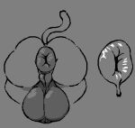 ambiguous_form ambiguous_species anus balls big_balls big_butt butt digital_media_(artwork) fanaeka genitals heavy_balls huge_balls huge_butt low_res male microsoft_paint_(artwork) perineum puffy_anus scrotum_flap solo tagme tail thick_thighs wet_anus
