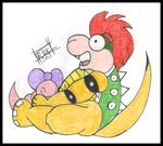  ambiguous_gender birdo bow bowser duo fellatio koopa male mario_bros nintendo open_mouth oral oral_sex reddragonkan scalie sex size_difference toony video_games 