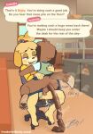 accessory animal_crossing anthro anus arms_around_partner balls blouse bodily_fluids bottomwear brother_(lore) brother_and_sister_(lore) brown_body brown_fur butt canid canine canis chair chair_position claws clothed clothing clothing_lift crossdressing dialogue digby_(animal_crossing) domestic_dog duo fart fart_cloud feces feces_on_ground feet female finger_claws freakette from_behind_position fur furniture genital_fluids genitals hair_accessory half-closed_eyes hand_on_back hand_on_butt hi_res incest_(lore) isabelle_(animal_crossing) jacket looking_away male male/female mammal narrowed_eyes nervous nintendo office office_chair panties pawpads paws penis rear_view sex shih_tzu sibling_(lore) sister_(lore) sitting skirt skirt_lift smug smug_face speech_bubble sweat sweatdrop tail toe_claws toes topwear toy_dog twincest_(lore) twins_(lore) underwear urine vest wetting worried yellow_body yellow_fur