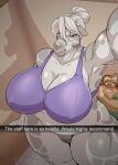  anthro belly big_breasts bottomless bra bra_only breasts cleavage clothed clothing duo english_text felid female genitals giraffe giraffid hi_res horn huge_breasts huge_hips huge_thighs hybrid johanna_(nightfaux) larger_female lion male mammal markings mature_anthro mature_female navel nightfaux pantherine rhinoceros selfie size_difference slightly_chubby smaller_male spots spotted_body text thick_thighs underwear underwear_only vulva wide_hips 