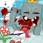 all_fours ambiguous_gender balls bandit_(mario) bedroom_eyes big_balls big_butt big_penis black_clothing black_eyes black_hair black_panties black_sclera black_underwear blue_sky blush blush_stickers bodily_fluids brown_clothing brown_footwear brown_shoes butt clothed clothed_female clothed_humanoid clothed_sex clothing clothing_pull cloud crown cum cum_dripping_from_penis cum_from_penis cum_on_ground day deep_throat elemental_creature erection expressive_mask eyelashes featureless_feet feet fellatio female female_humanoid female_penetrated flora_fauna footwear genital_fluids genitals glans glistening glistening_genitalia glistening_glans glistening_penis gold_crown green_body green_lips grey_balls grey_body grey_glans grey_penis grey_spikes group hair headgear heart_clothing heart_panties heart_symbol heart_underwear hooded_robe humanoid humanoid_penetrated interspecies larger_male leaking_cum lips looking_pleasured loopsdaloop male male/female male_penetrating male_penetrating_female mario_bros mask mineral_fauna narrowed_eyes nintendo not_furry open_mouth oral oral_penetration outline outside_sex panties panty_pull penetration penile penis penis_in_mouth penis_on_face pigtails pink_blush plant red_clothing red_eyes red_hair_tie red_robe red_tongue robe rock rock_creature seductive sex sharp_teeth shoes sitting size_difference sky smaller_female smaller_humanoid spiked_balls spiked_penis spikes spikes_(anatomy) spots spotted_head super_mario_64 sweat sweaty_butt teeth thought_bubble tongue tongue_out trio underwear underwear_pull wearing_mask white_body white_butt white_cloud white_outline white_skin white_spots whomp whomp_king