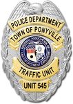  gold my_little_pony police_badge ponyville protection_is_magic silver text traffic_unit 