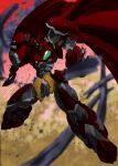  axe battle_axe cape commentary_request getter-1_(devolution) getter_robo getter_robo_devolution holding holding_axe holding_weapon horns looking_at_viewer mecha mecha_focus no_humans oro_(0117002) robot science_fiction solo super_robot tomahawk weapon yellow_eyes 