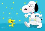 abdl absurd_res anthro beagle canid canine canis diaper domestic_dog duo fireball6961 hi_res hunting_dog male male/male mammal peanuts_(comic) scent_hound snoopy woodstock_(peanuts)