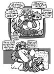 anal anal_penetration anonymous_artist anthro armwear blush bodily_fluids bottomwear breasts christianity clothed clothing cross cum digital_media_(artwork) doggystyle duo ear_piercing english_text eyeshadow female female_penetrating female_penetrating_male feminization fishnet_armwear fishnet_clothing fishnet_legwear from_behind_position fully_clothed genital_fluids genitals incest_(lore) inverted_cross leaking_cum legwear looking_at_mirror looking_at_object makeup male male/female male_penetrated mammal mirror mirror_reflection monochrome mouse murid murine normalsville nude object_in_ass pegging penetration penis pepsi_(normalsville) peter_(normalsville) piercing praying reflection religion rodent scared secretly_loves_it sex sex_toy sex_toy_in_ass sex_toy_insertion sibling_(lore) sibling_incest skimpy skirt slightly_chubby speech_bubble strapon tail tail_grab tail_motion tailwag text toying_partner