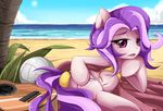  beach bikini female guitar jinzhan my_little_pony sand seaside swimsuit water 