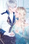  cosplay elsa_(frozen) jack_frost_(rise_of_the_guardians) photo tagme 