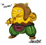  2014 clothing drowzee feral leather looking_at_viewer nintendo plain_background pok&#233;mon twitch_plays_pokemon vaanrose video_games white_background 