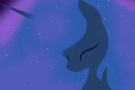  blue_hair equine eyes_closed female friendship_is_magic fur hair horn horse luna mammal my_little_pony pony princess princess_luna_(mlp) royalty solo two_tone_hair unicorn winged_unicorn wings 