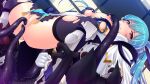  1girl anal arch_kalmia ass blue_hair blush breasts censored clenched_teeth fuyunagi_tsubasa game_asset grabbed_by_tentacles imminent_penetration imminent_rape imminent_vaginal lifting_person long_hair looking_at_viewer magical_girl medium_breasts monster mosaic_censoring nipples non-web_source official_art ponytail pussy rape red_eyes restrained satou_takumi self-datamine shinsou_kenki_arch_saver solo spread_legs suspension teeth tentacle_sex tentacles thighhighs torn_clothes torn_thighhighs variant_set visual_novel_cg wide_spread_legs 