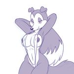  areola armpits big_breasts breasts camel_toe canine clothed clothing colleen dog female lonbluewolf looking_at_viewer mammal monochrome navel nipples road_rovers rough_collie skimpy swimsuit thick_thighs wide_hips 
