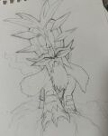  animal_focus commentary english_commentary gouging_fire highres mofinngram no_humans photo_(medium) pokemon pokemon_(creature) pokemon_focus traditional_media unfinished 