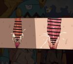 absurd_res bestiality big_breasts blue_body bodily_fluids breast_size_difference breasts cum cum_in_vagina cum_inside dark_body dark_skin drednaw female female_human female_penetrated feral feral_penetrating feral_penetrating_human flannery_(pokemon) generation_3_pokemon generation_8_pokemon genital_fluids genitals group gym_leader hi_res human human_on_feral human_penetrated interspecies male male/female male_feral male_penetrating male_penetrating_female mammal nessa_(pokemon) nintendo nipple_piercing nipples nude nude_female nude_human open_mouth penetration penis piercing pokemon pokemon_(species) pokephilia pubes sex sidney_(artist) sweat sweatdrop sweaty_breasts torkoal vaginal vaginal_penetration vulva