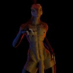 1:1 3_fingers 3d_(artwork) abs alien anthro armwear athletic athletic_anthro athletic_male balls churledbovine claws clothing colored dark digital_media_(artwork) elbow_gloves finger_claws fingerless_gloves fingers flaccid genitals glistening glistening_latex gloves halo_(series) hand_on_hip handwear hi_res humanoid_genitalia humanoid_penis ibie'shan kig-yar latex latex_armwear latex_clothing latex_elbow_gloves latex_gloves latex_handwear latex_legwear latex_thigh_highs legwear looking_at_viewer male male_anthro microsoft mostly_nude nipples non-mammal_balls non-mammal_nipples penis pupils quill_hair reptile scales scalie sharp_teeth slit_pupils solo standing tan_body tan_scales teeth thigh_highs xbox_game_studios yellow_eyes