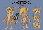 absurd_res accessory anatomy anthro athletic athletic_anthro back_scar bangs bionics black_markings black_nose butt character_name chest_scar chest_tuft claws color_swatch constructed_script curved_tail ear_tuft expression_sheet facial_scar featureless_chest featureless_crotch finger_claws fingerless_(marking) front_view fur fur_markings hair hair_accessory hair_tie hand_scar hi_res kyron_(msgtfrank) leg_scar lombax lombax_text long_bangs long_ears long_hair long_tail male mammal markings model_sheet multicolored_body multicolored_fur multiple_angles nude orange_markings ponytail ratchet_and_clank rear_view scar solo sony_corporation sony_interactive_entertainment tail tail_tuft tan_body tan_eyes tan_fur text toe_claws tuft two_tone_body two_tone_fur white_claws zelterxc