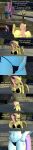3d_(artwork) absurd_res anthro bikini black_clothing black_swimwear breasts clothing comic digital_media_(artwork) duo english_text equid equine female fluttershy_(mlp) friendship_is_magic hasbro hi_res horn horse long_image mammal masturbation masturbation_through_clothing my_little_pony mythological_creature mythological_equine mythology navel papadragon69 pegasus pony source_filmmaker_(artwork) swimming_pool swimwear tall_image text twilight_sparkle_(mlp) two-piece_swimsuit underwater undressing water winged_unicorn wings