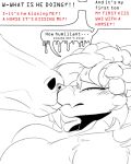 anthro comic dannycris121 english_text equid equine female feral forced horse humiliation kiss_on_lips kissing mammal monochrome procyonid raccoon rape sex sketch solo speech_bubble text tongue wrongcow