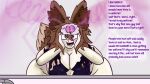 16:9 after_transformation animal_humanoid anthro big_breasts big_butt brainwashing breasts brown_hair butt candondor canid canid_humanoid clothing_transformation eevee eeveelution english_text female first_person_view generation_1_pokemon good_girl hair hi_res huge_butt humanoid jiggling light_body light_skin magic mammal mammal_humanoid mind_control mind_fog mirror mirror_reflection nintendo oblivious pale_skin pokemon pokemon_(species) pokemon_humanoid reflection short_stackification shortstack spiral spiral_eyes tail text thick_thighs third_person_dialogue transformation widescreen
