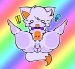 anthro balls blush blush_stickers breasts butt canid canine canis cheek_tuft countershading dipstick_tail facial_tuft featureless_breasts five_nights_at_freddy's five_nights_at_freddy's_world flaccid fox fur genitals gynomorph hair hands_behind_head humanoid_genitalia humanoid_penis intersex leidomirage lolbit_(fnaf) long_tail mammal markings orange_body orange_countershading orange_fur orange_inner_ear orange_tail penis scottgames sitting small_balls small_penis spread_legs spreading tail tail_markings thick_thighs tuft two_tone_tail white_body white_ears white_fur white_hair white_tail
