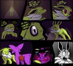 absurd_res ambiguous_gender backlighting bag blurred_character bodily_fluids comic darkness depth_of_field duo eeveelution english_text espeon eye_reflection eyes_closed feral forehead_gem gem generation_1_pokemon generation_2_pokemon glistening glistening_eyes greyscale hallway heart_symbol hearts_around_head hi_res jolteon light lighting meme_face monochrome motion_lines narrowed_eyes nintendo onomatopoeia open_mouth pokemon pokemon_(species) purple_body raised_tail reflection running satchel shadowy_figure sound_effects sparkles squint squinted_eyes surprised sweat sweating_profusely tail teeth_showing text thought_bubble wall_jump wide_eyed witseoc yellow_body