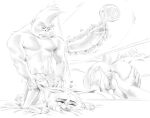 absurd_res anthro ape athletic bodily_fluids butt cervix cheek_tuft condom cum cum_drip cum_inside cum_on_face doggystyle dripping duo facial_tuft felid feline female filled_condom flustered friends_with_benefits from_behind_position genital_fluids gorilla grabbing_sheets haplorhine hi_res illumination_entertainment johnny_(sing) long_ears lynx male male/female mammal monochrome muscular nooshy_(sing) orgasm_face primate sex sexual_barrier_device sing_(movie) slim spread_butt spreading trashtikko tuft x-ray_view