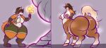 absurd_res after_transformation anthro anthro_to_taur before_and_after belly big_breasts big_butt breast_expansion breasts butt canid canine clothing comic equid equid_taur equine equine_taur expansion female fox fur growth hair hi_res hooves horse horse_tail horse_taur huge_breasts huge_butt magic mammal mammal_taur nipples nude sculpture simple_background solo species_transformation sralivewolfox statue tail taur taur_transformation telia_(beard_of_socrates) thick_thighs torch transformation transformation_sequence transformation_through_magic true_fox wide_hips