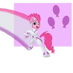  alpha_channel blue_eyes equine female feral fili-second_(mlp) friendship_is_magic hair horse looking_at_viewer mammal my_little_pony one_eye_closed pink_hair pinkie_pie_(mlp) pony shinonigga smile solo standing wink 